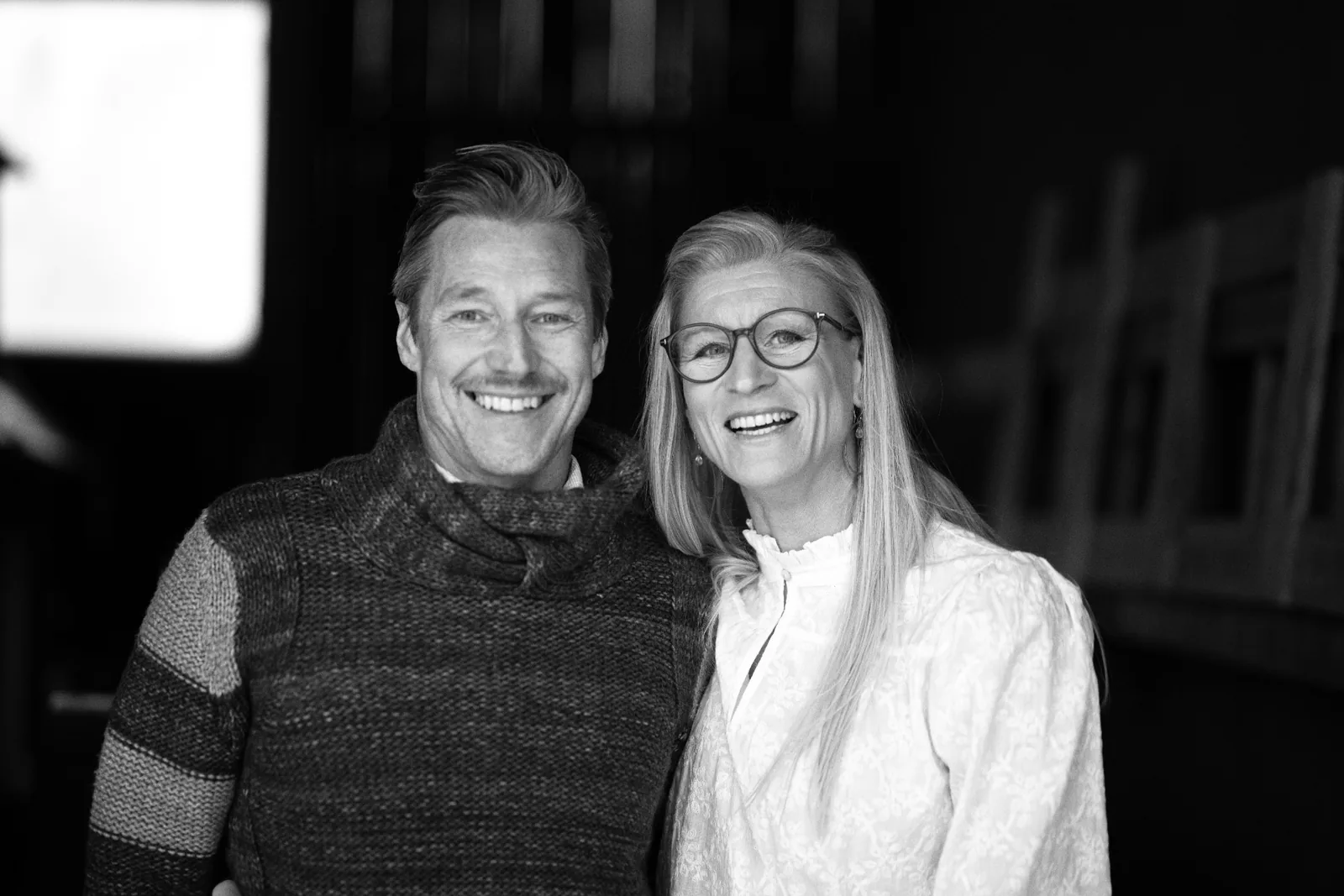 Riikka and Timo, owners and personal hosts of Aura Arctic Chalets in Saariselkä, Finnish Lapland