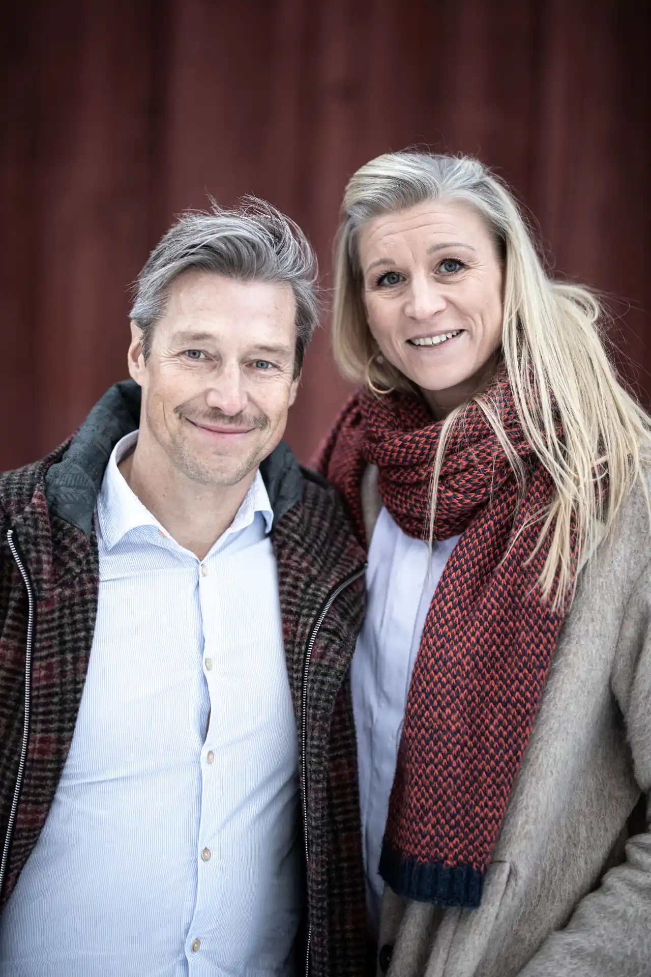 Riikka and Timo, hosts of Aura Arctic Chalets